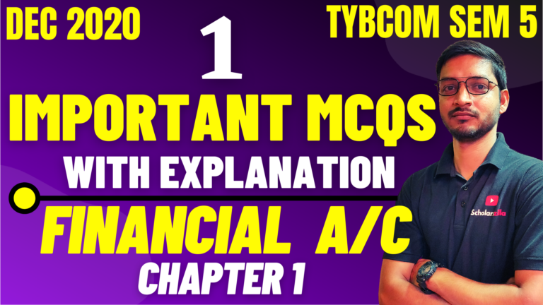 Financial Accounting Mcqs