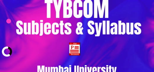 TYBCOM Subjects list Sem 5 - Mumbai University (Download Free pdf) 5 TYBCOM Syllabus
