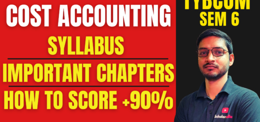 TYBCOM SEM 6 Cost Accounting Syllabus And Important Chapters (2025-26) 3 TYBCOM SEM 6 cost Accounting