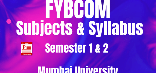 FYBCOM Syllabus - Mumbai University 2025-26 (As per NEP 2020) | Download Free Pdf 3 FYBCOM Syllabus