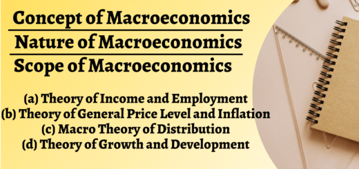 Concept of Macroeconomics