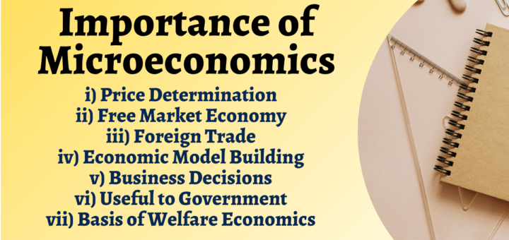 write four importance of microeconomics Archives - Scholarszilla