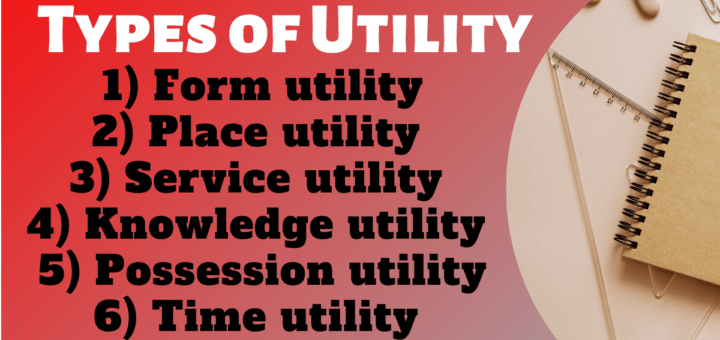 Types of Utility