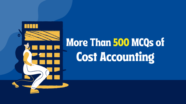 Cost Accounting MCQ