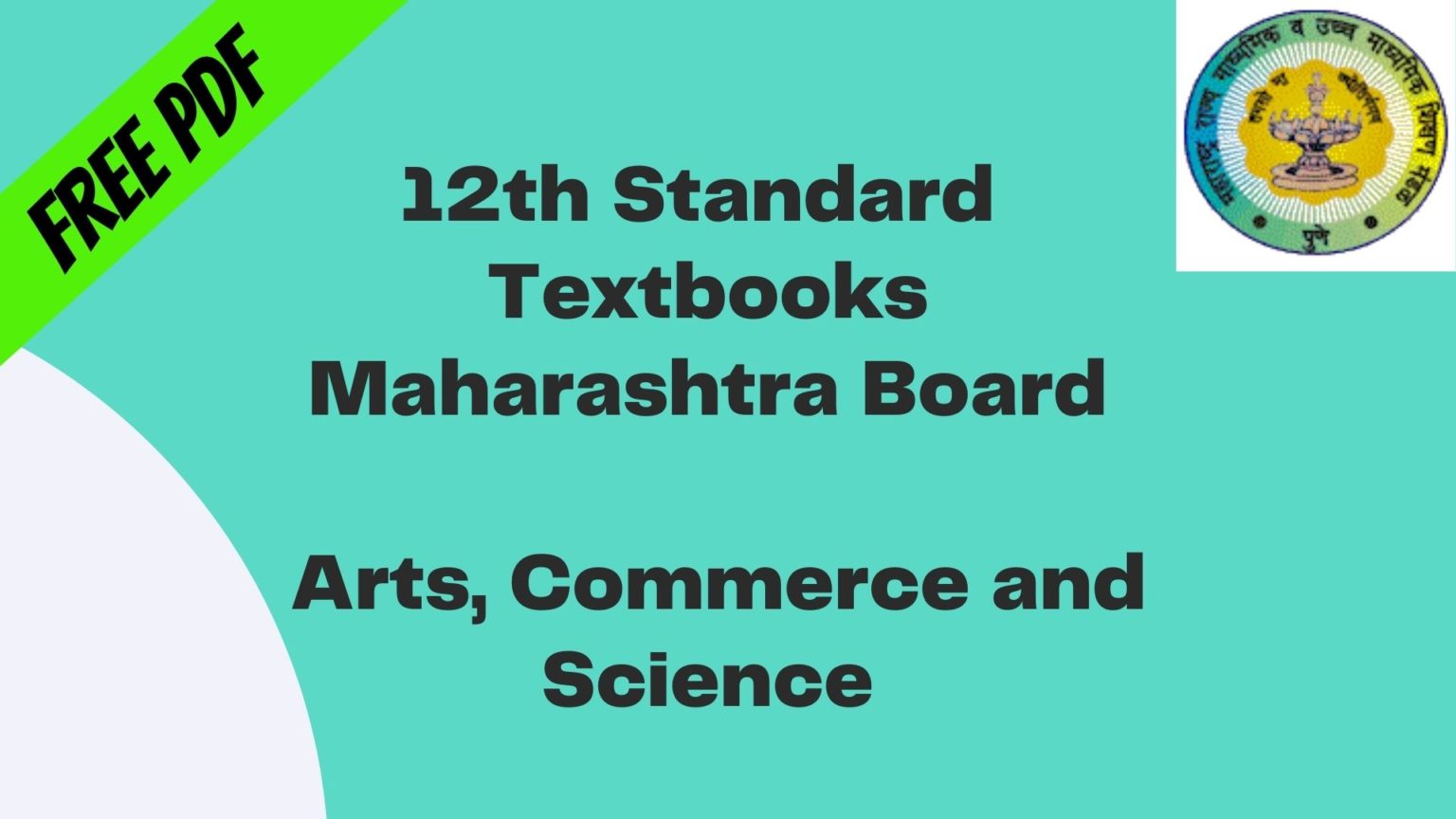 Maharashtra State Board Books For 12th Pdf Free Download ...