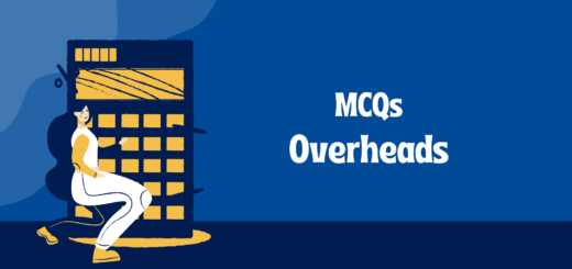 Overheads in Costing MCQ with Answers | Cost Accounting MCQs (Free Resource) 14 Overheads in costing