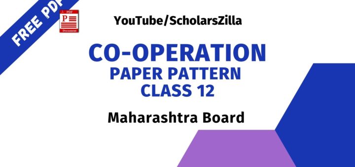 12th Co-operation Paper Pattern