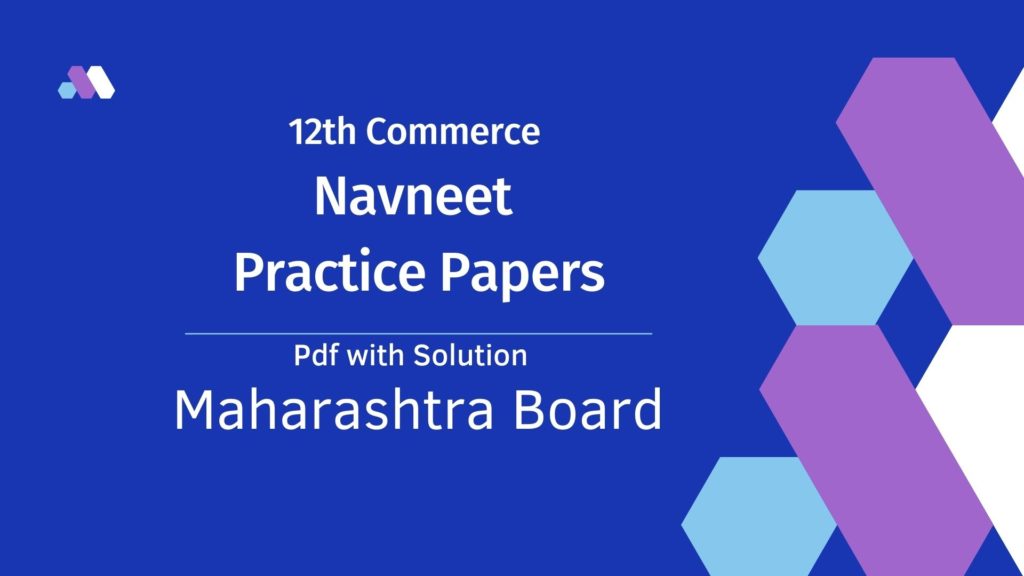 12th Commerce Navneet Practice Papers pdf