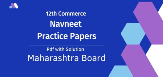12th Commerce Navneet Practice Papers pdf (Free) 2025-26 | Maharashtra Board 4 12th Commerce Navneet Practice Papers pdf