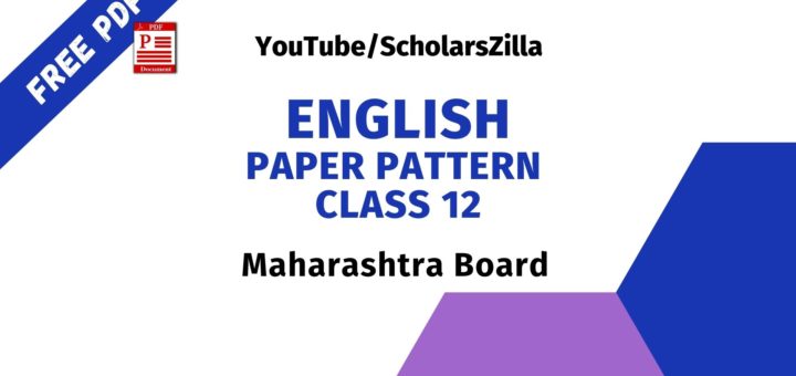12th English Paper Pattern