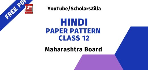 12th Hindi Paper Pattern