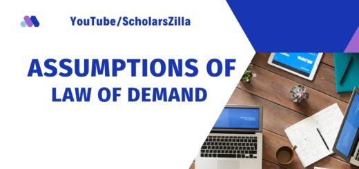 Assumptions of Law of Demand (7 Points) | Free Economic Blogs 1 Assumptions of Law of Demand