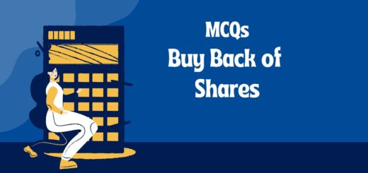 Buy Back of Shares MCQ (Free) | Section 68 of Companies Act 5 Buy Back of Shares