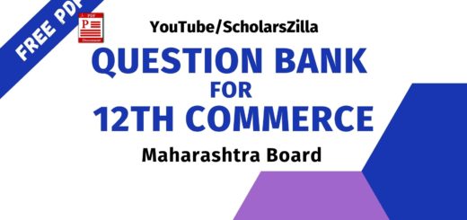 Class 12 Commerce Question Bank | HSC Maharashtra Board (Download Free Pdf) 5 Class 12 Commerce Question Bank
