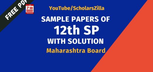 Class 12 SP Sample Question Paper