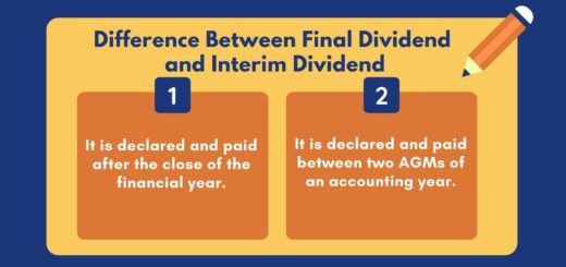 Difference Between Final Dividend and Interim Dividend