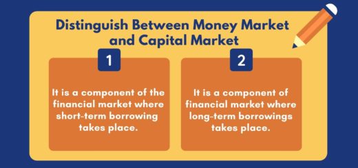 Distinguish Between Money Market and Capital Market