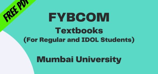 FYBCOM Books Pdf | Mumbai University - (IDOL) - Free Download 4 FYBCOM Books Pdf