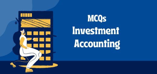 MCQ on Investment Accounting (Free) | AS 13 4 MCQ on Investment Accounting