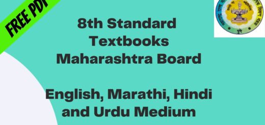 Maharashtra State Board 8th Std Books Pdf