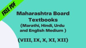 Maharashtra State Board Books Pdf Free Download | 8, 9, 10, 11 & 12th ...