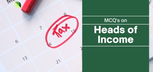 Heads of Income MCQ | 50 Free MCQs 5 Heads of Income MCQ