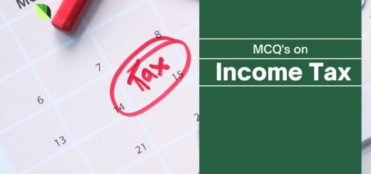 Income Tax MCQ | More Than 500 Free MCQs 3 Income Tax MCQ
