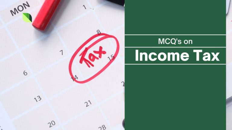 Income Tax MCQ