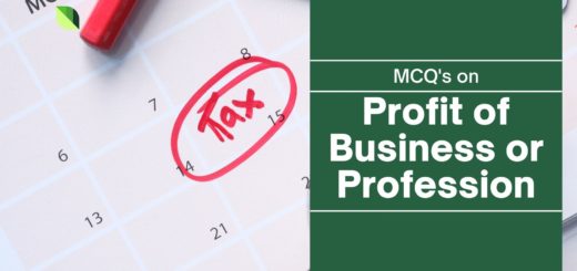 Income from Business and Profession MCQ | 30 Free MCQs 3 Income from Business and Profession MCQ