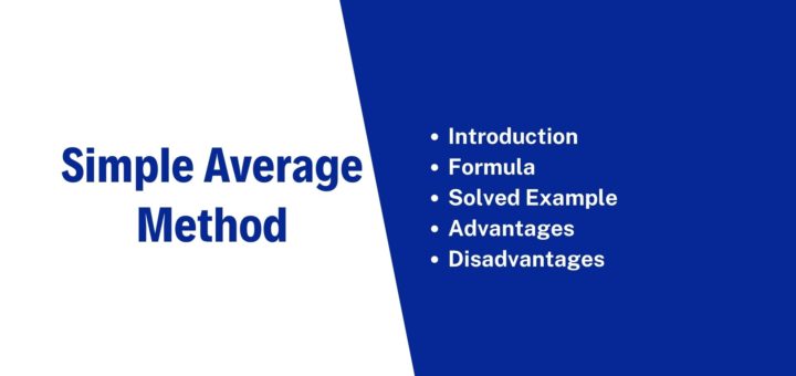 Simple Average Method