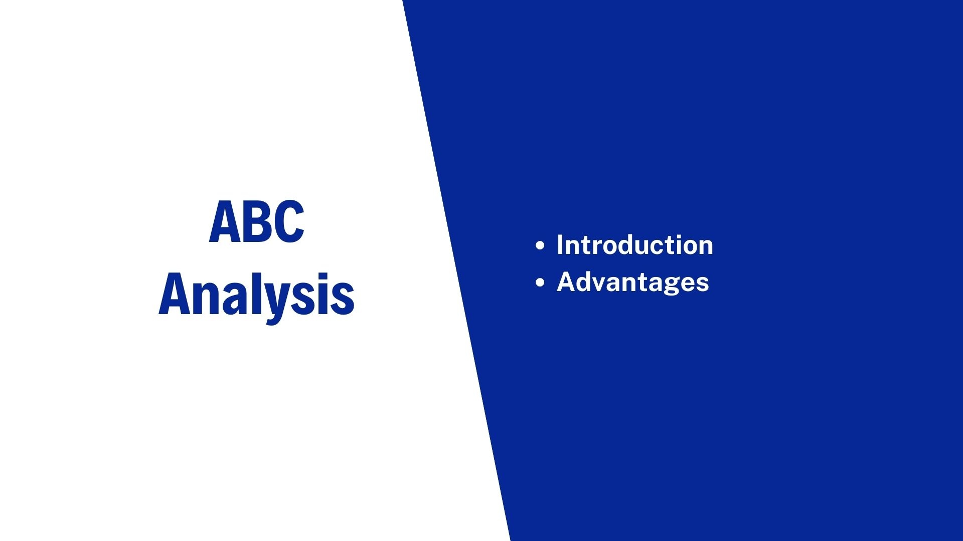 What Is ABC Analysis Free Cost Accounting Articles ScholarsZilla