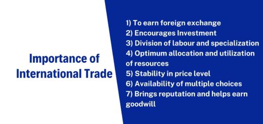 Importance of International Trade | Free Economic Blogs 4 Importance of International Trade