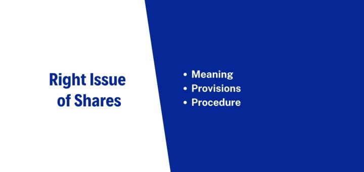 Meaning of Right Issue