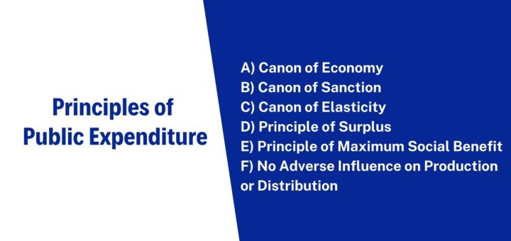 Principles of Public Expenditure