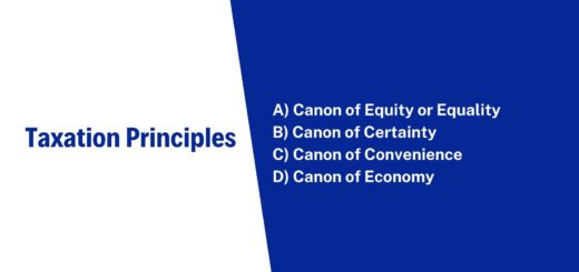Taxation Principles | Free Economic Blogs 2 Taxation Principles