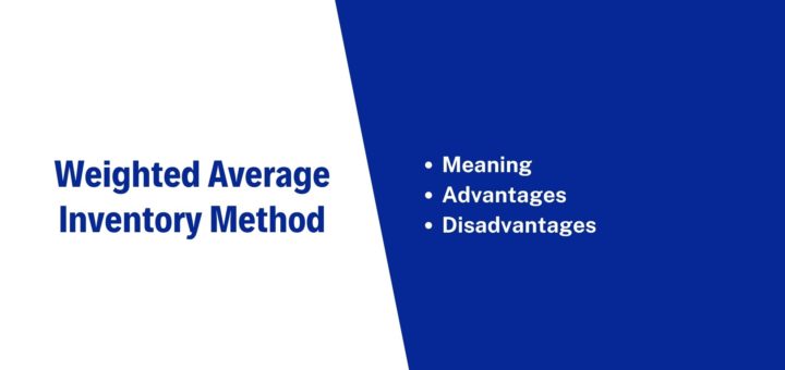 Weighted Average Inventory Method