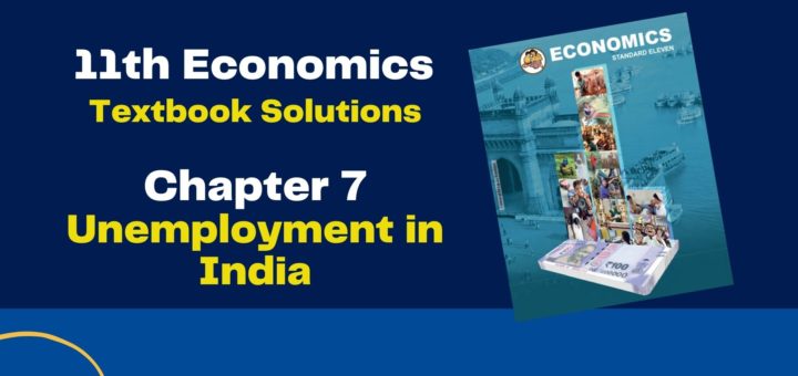 11th Economics Chapter 7 Exercise