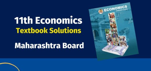11th Economics Textbook Solutions Maharashtra Board - Free Solution 3 11th economics textbook solutions maharashtra board