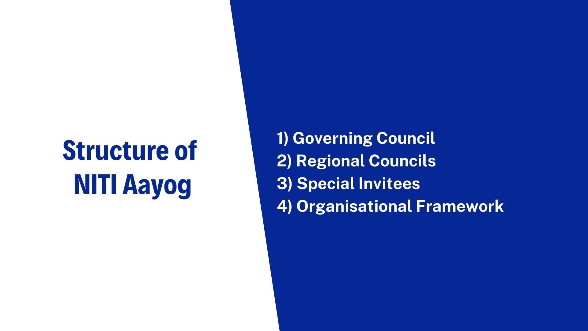 Structure Of NITI Aayog (Introduction And Pillars) | Free Economic ...