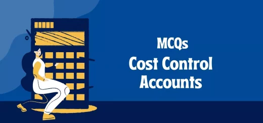 Cost Control Accounts MCQ's