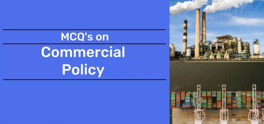 Commercial Policy MCQ