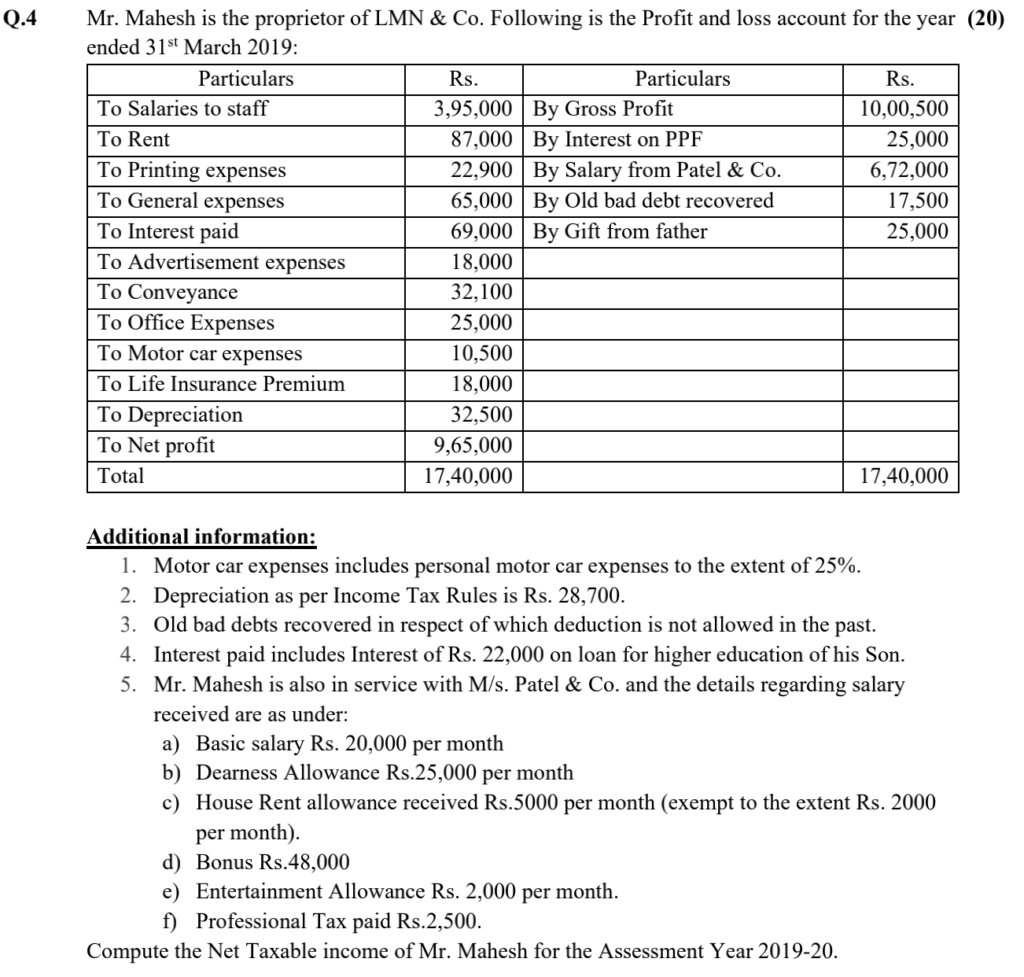 direct tax research paper