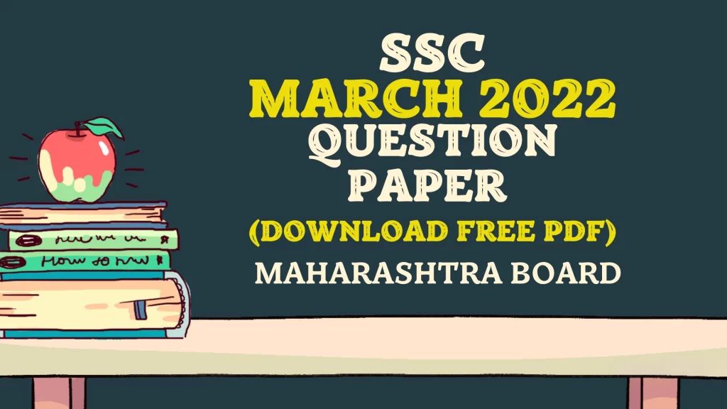 SSC Board Exam 2022 Question Paper