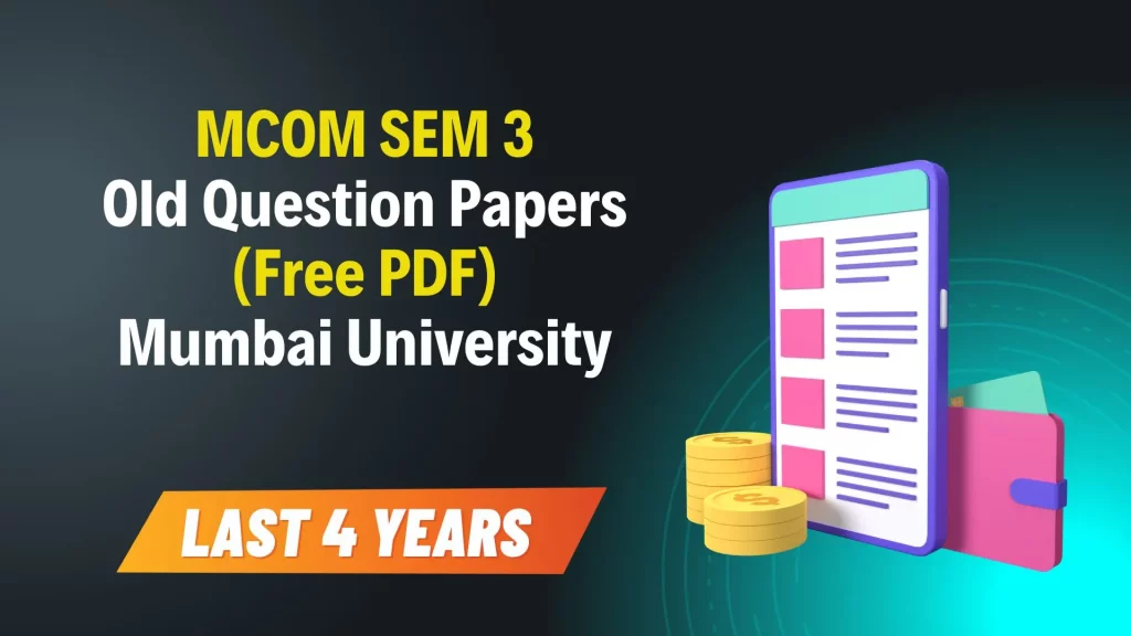 MCOM SEM 3 Old Question Papers
