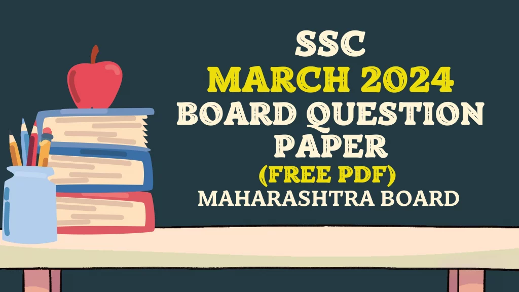 SSC Board Exam 2024 Question Paper