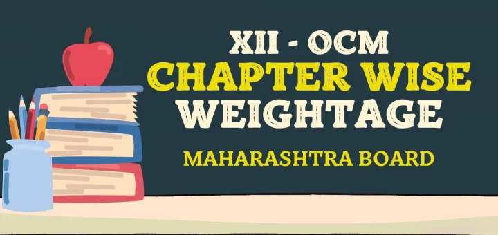 12th OCM Chapter Wise Weightage